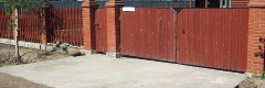 Устройство въезда в Старой Руссе